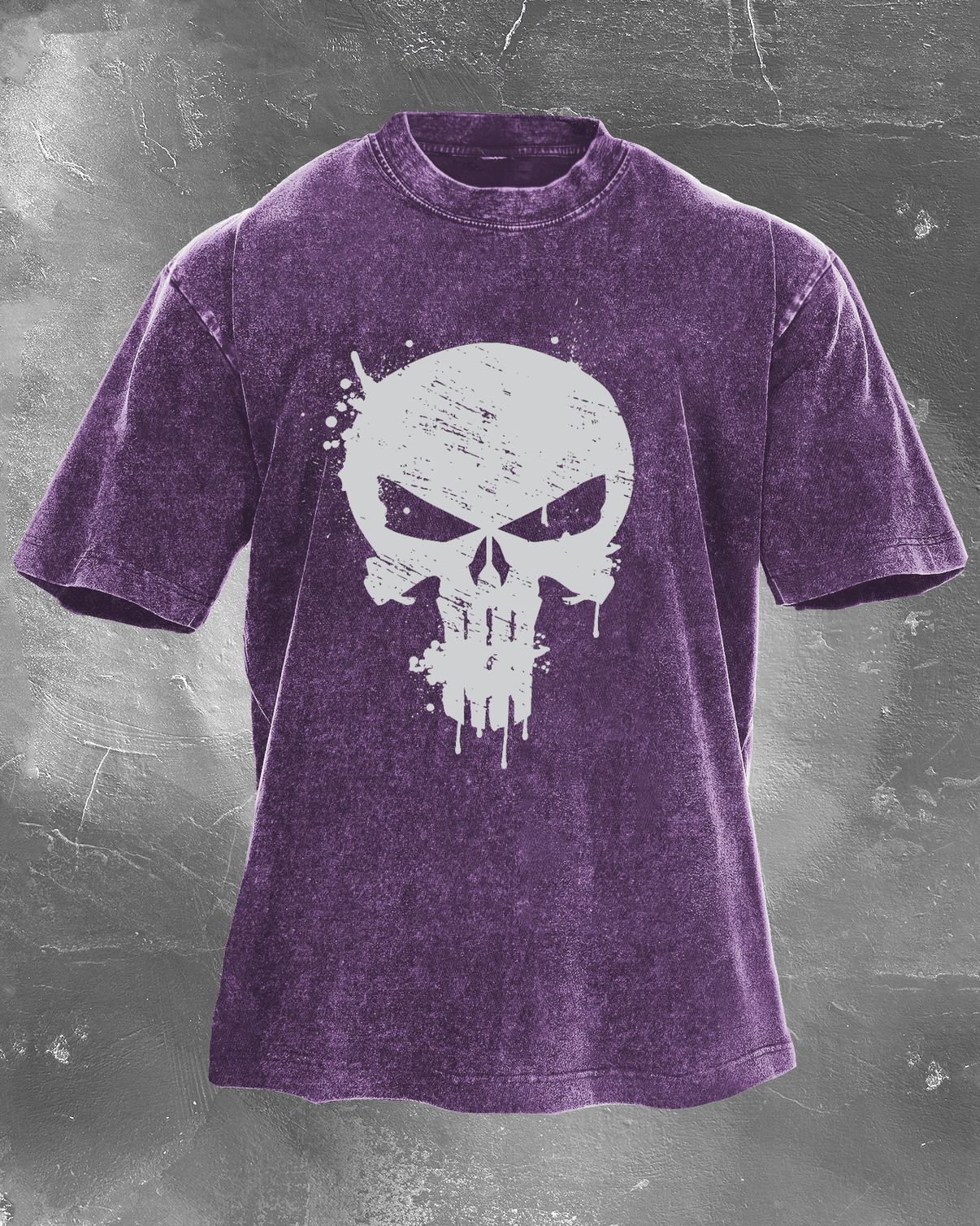 KOSZULKA SKULL CRUSHER WASHED - Ironfit PL