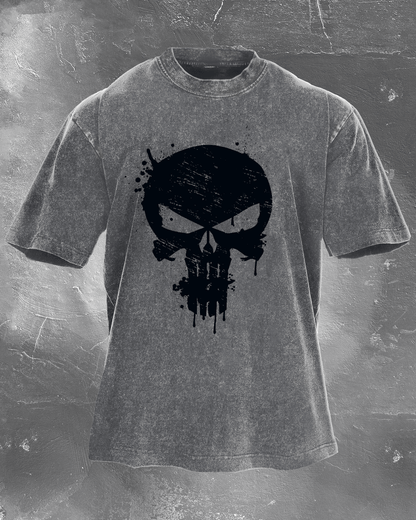 KOSZULKA SKULL CRUSHER WASHED - Ironfit PL