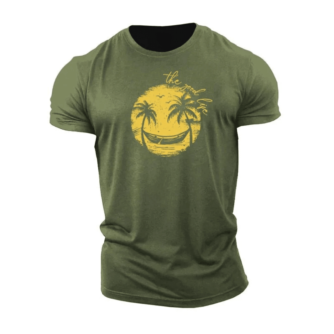 Koszulka Smiley Palm Tree - Ironfit PL
