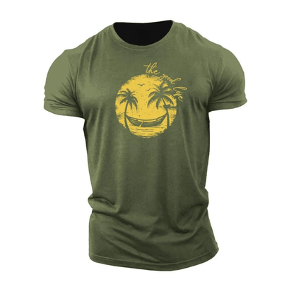Koszulka Smiley Palm Tree - Ironfit PL