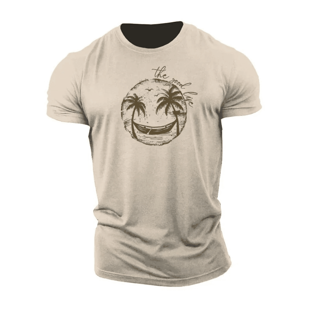 Koszulka Smiley Palm Tree - Ironfit PL