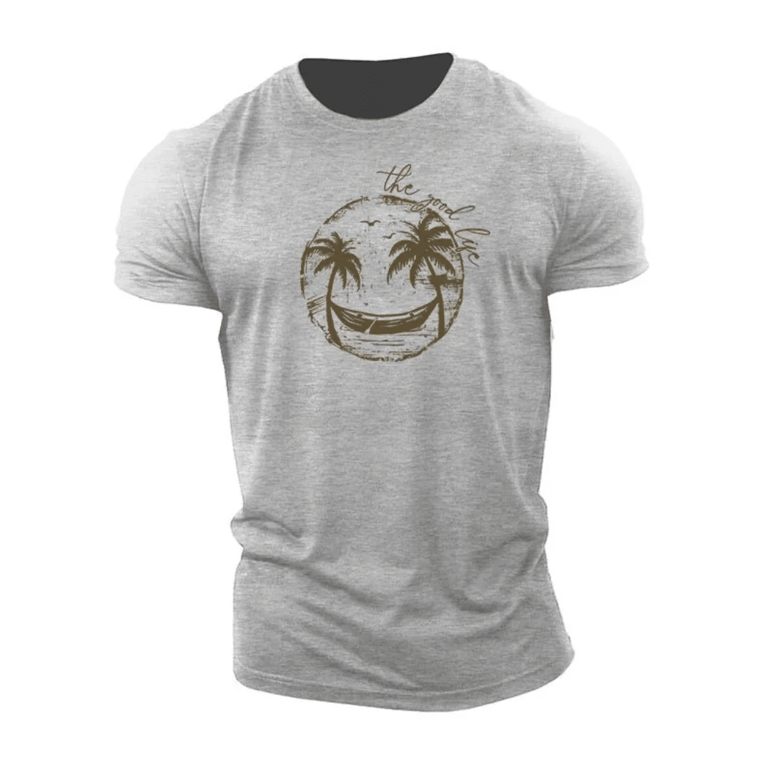 Koszulka Smiley Palm Tree - Ironfit PL