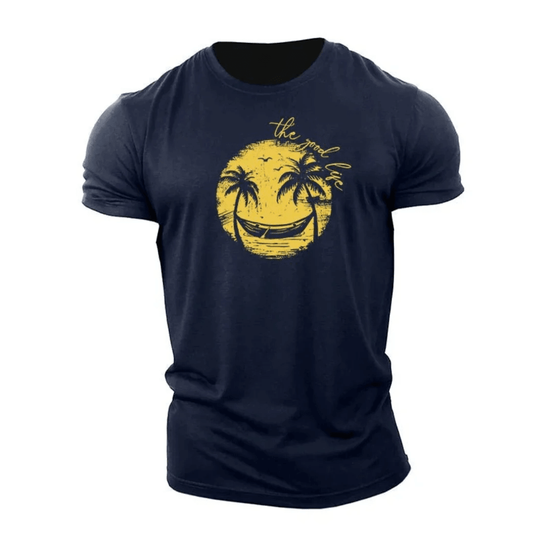 Koszulka Smiley Palm Tree - Ironfit PL