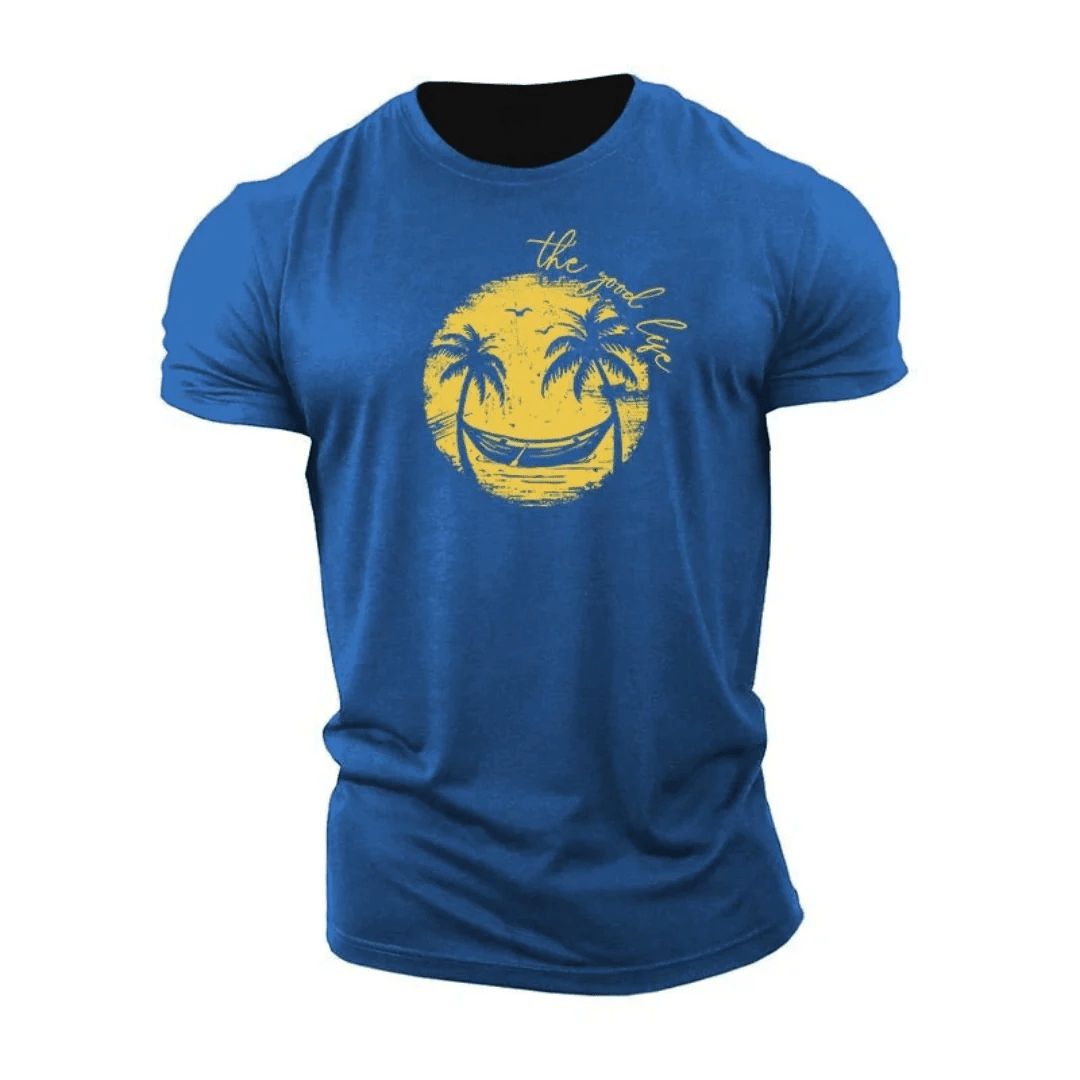Koszulka Smiley Palm Tree - Ironfit PL