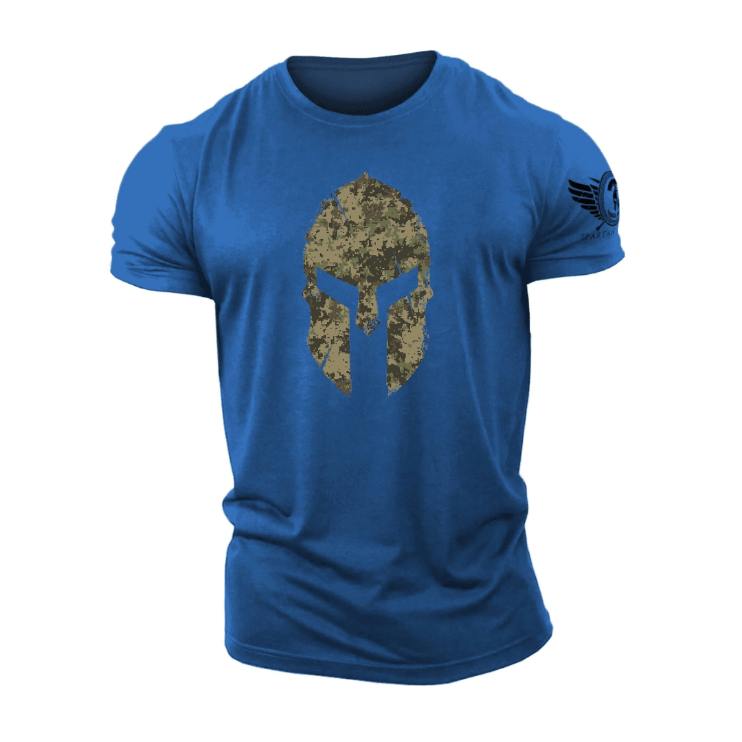 Koszulka Spartan Helmet Woodland Camo - Gym - Ironfit PL