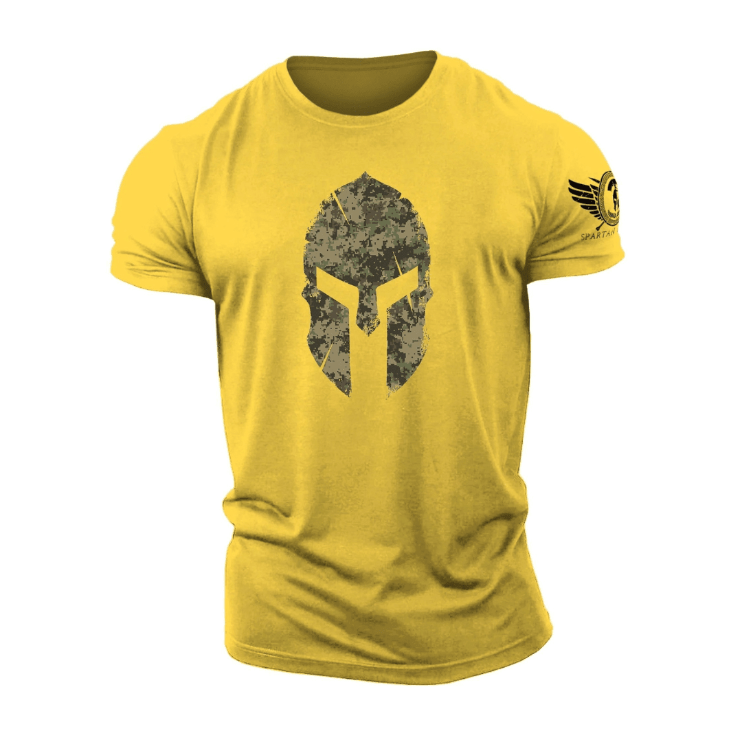 Koszulka Spartan Helmet Woodland Camo - Gym - Ironfit PL