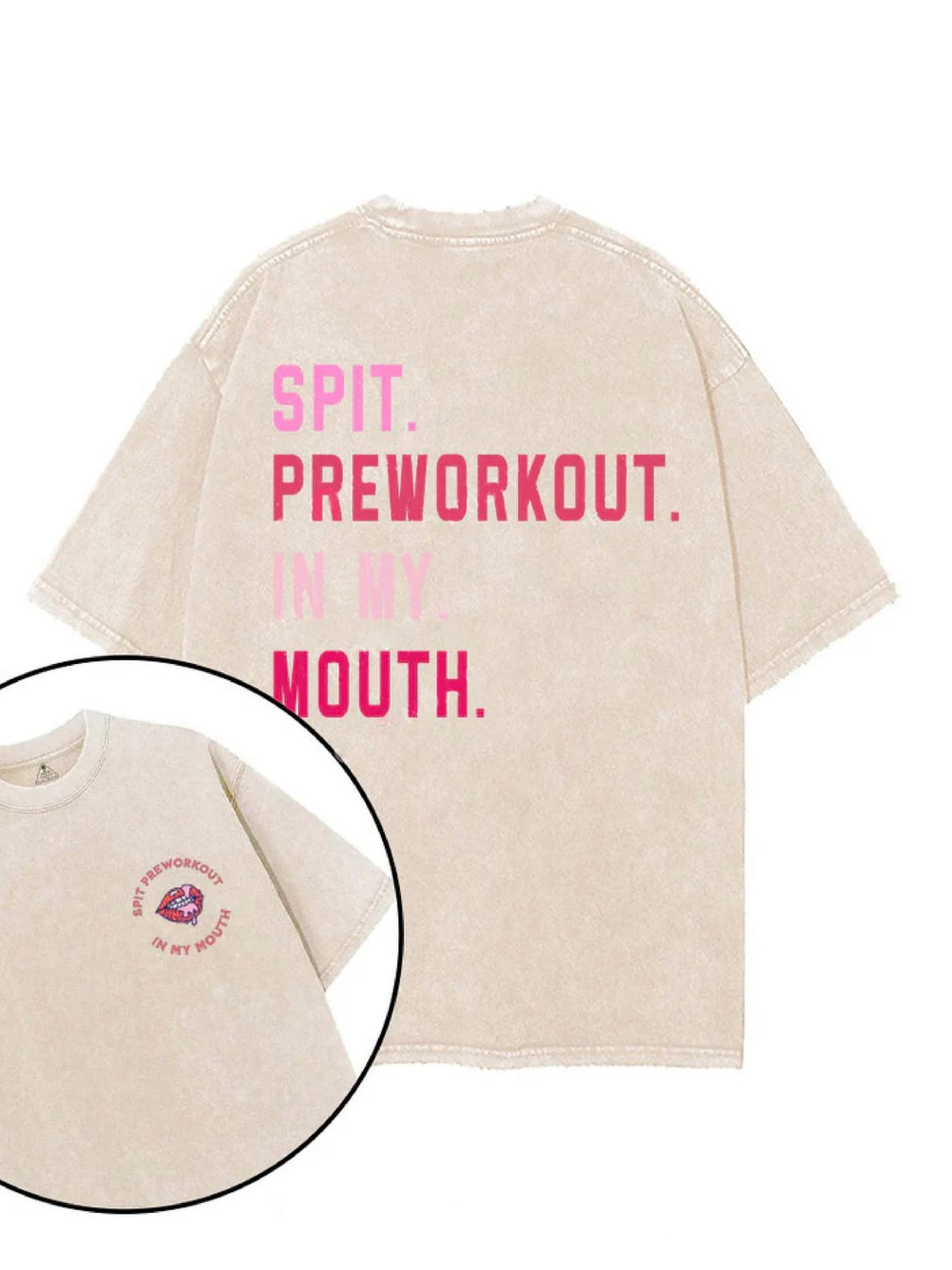 KOSZULKA SPIT PREWORKOUT IN MY MOUTH - Ironfit PL