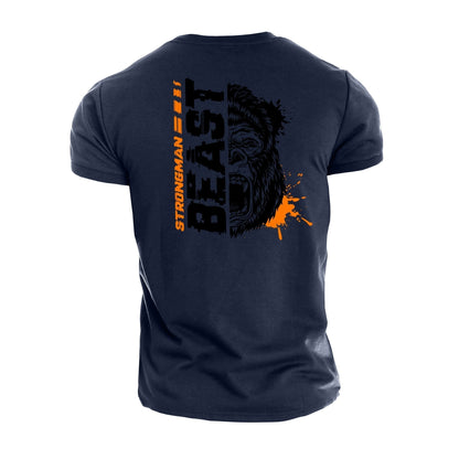 Koszulka Strongman Beast Orange - Ironfit PL