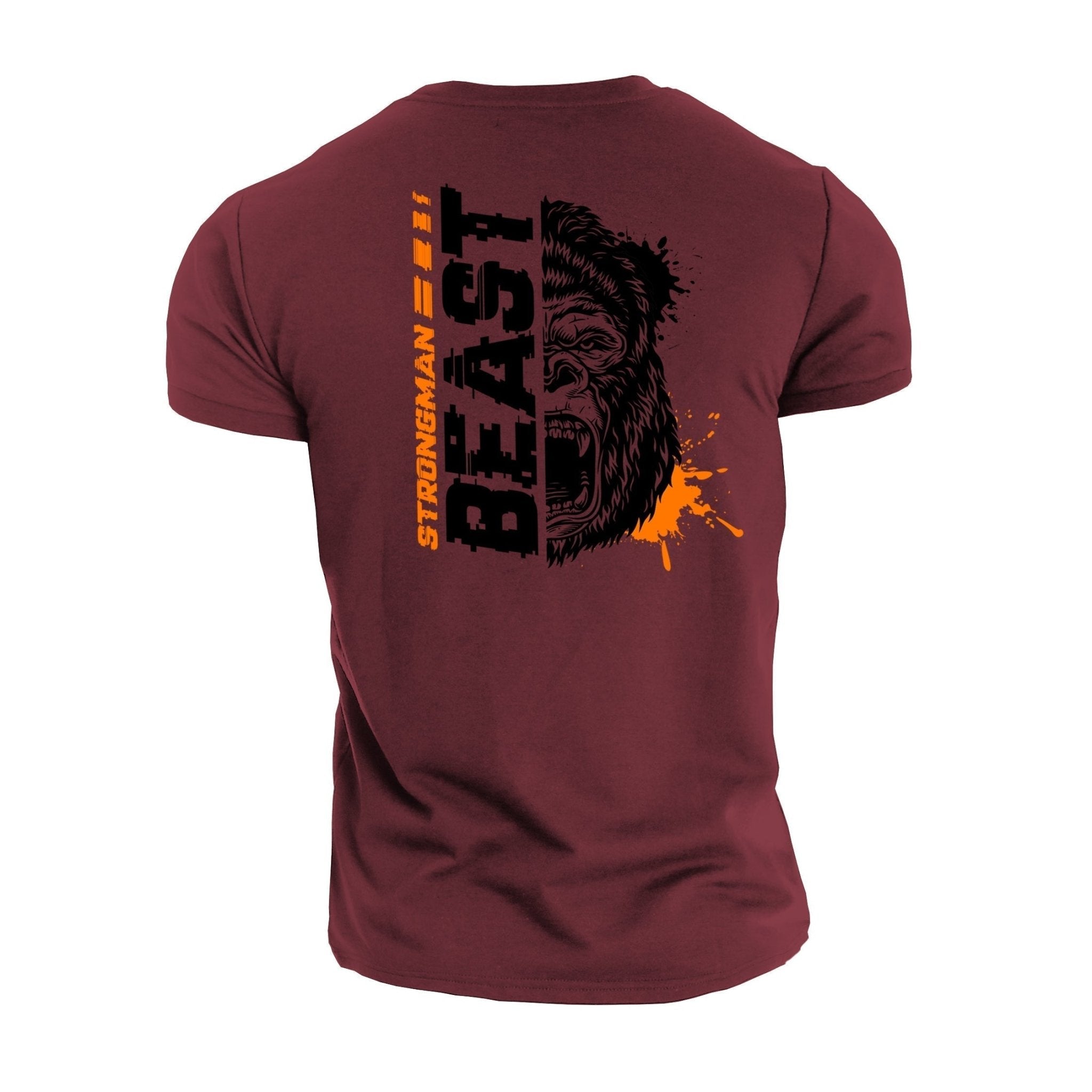 Koszulka Strongman Beast Orange - Ironfit PL