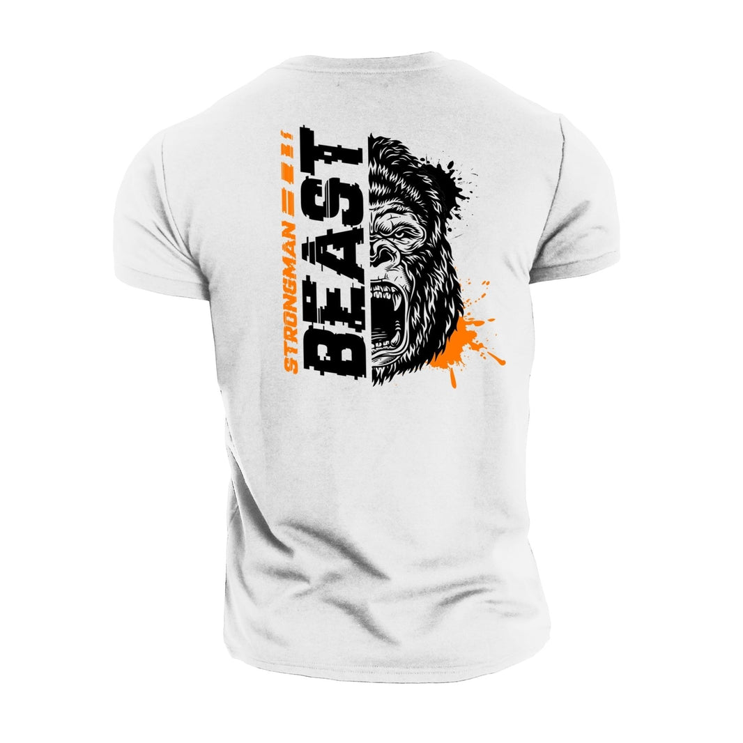 Koszulka Strongman Beast Orange - Ironfit PL