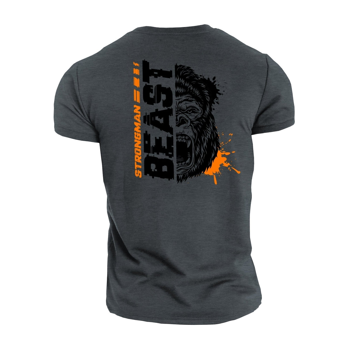Koszulka Strongman Beast Orange - Ironfit PL