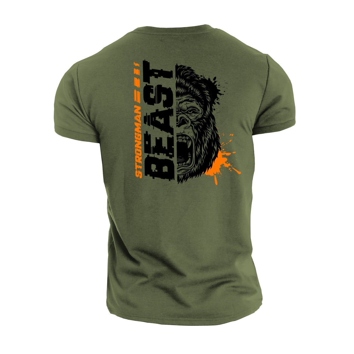 Koszulka Strongman Beast Orange - Ironfit PL
