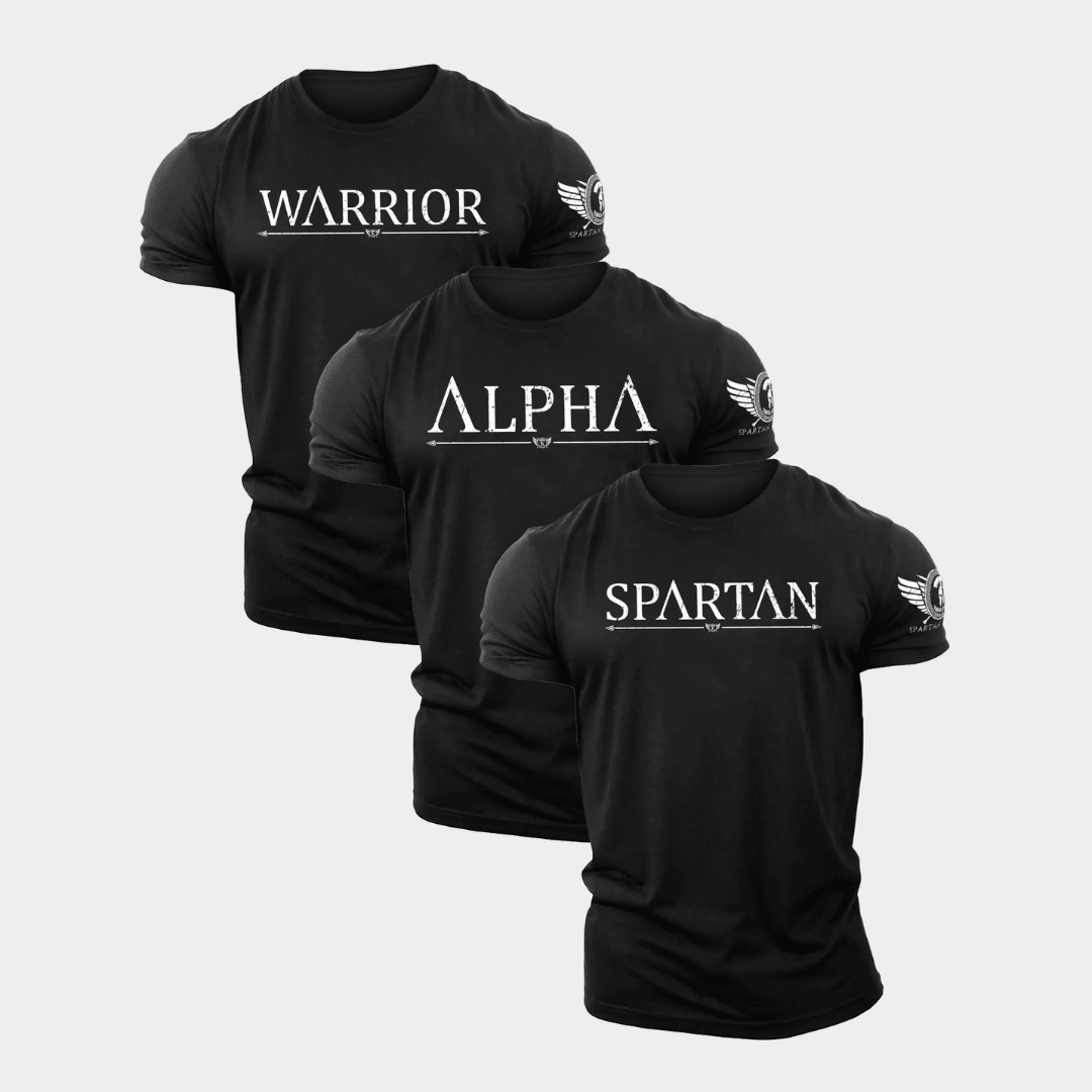 Koszulka The staaple Spartan Forged Gym 3 Pack - Ironfit PL