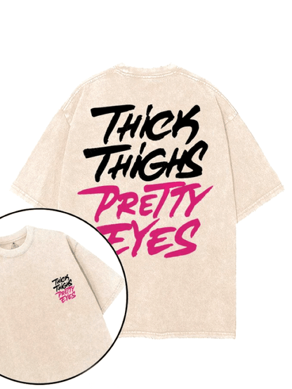 KOSZULKA THICK THIGHS PRETTY EYES - Ironfit PL