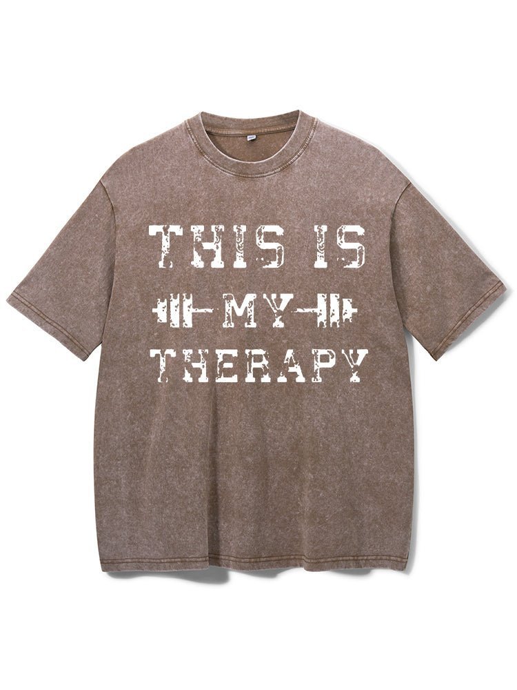 Koszulka This Is My Therapy - Ironfit PL