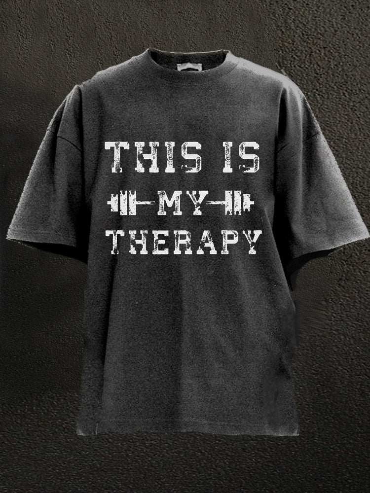 Koszulka This Is My Therapy - Ironfit PL