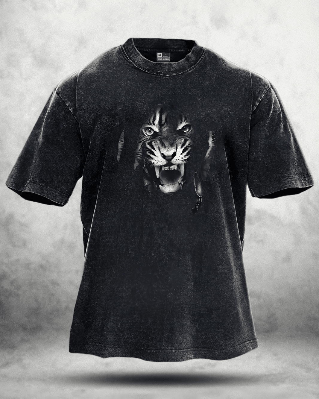 KOSZULKA TIGER WASHED - Ironfit PL