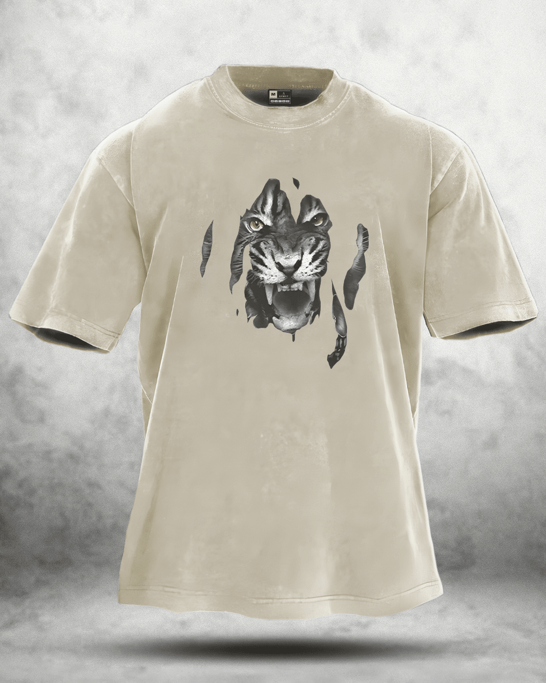 KOSZULKA TIGER WASHED - Ironfit PL