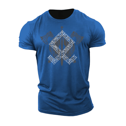 Koszulka Viking Axes Runes - Ironfit PL