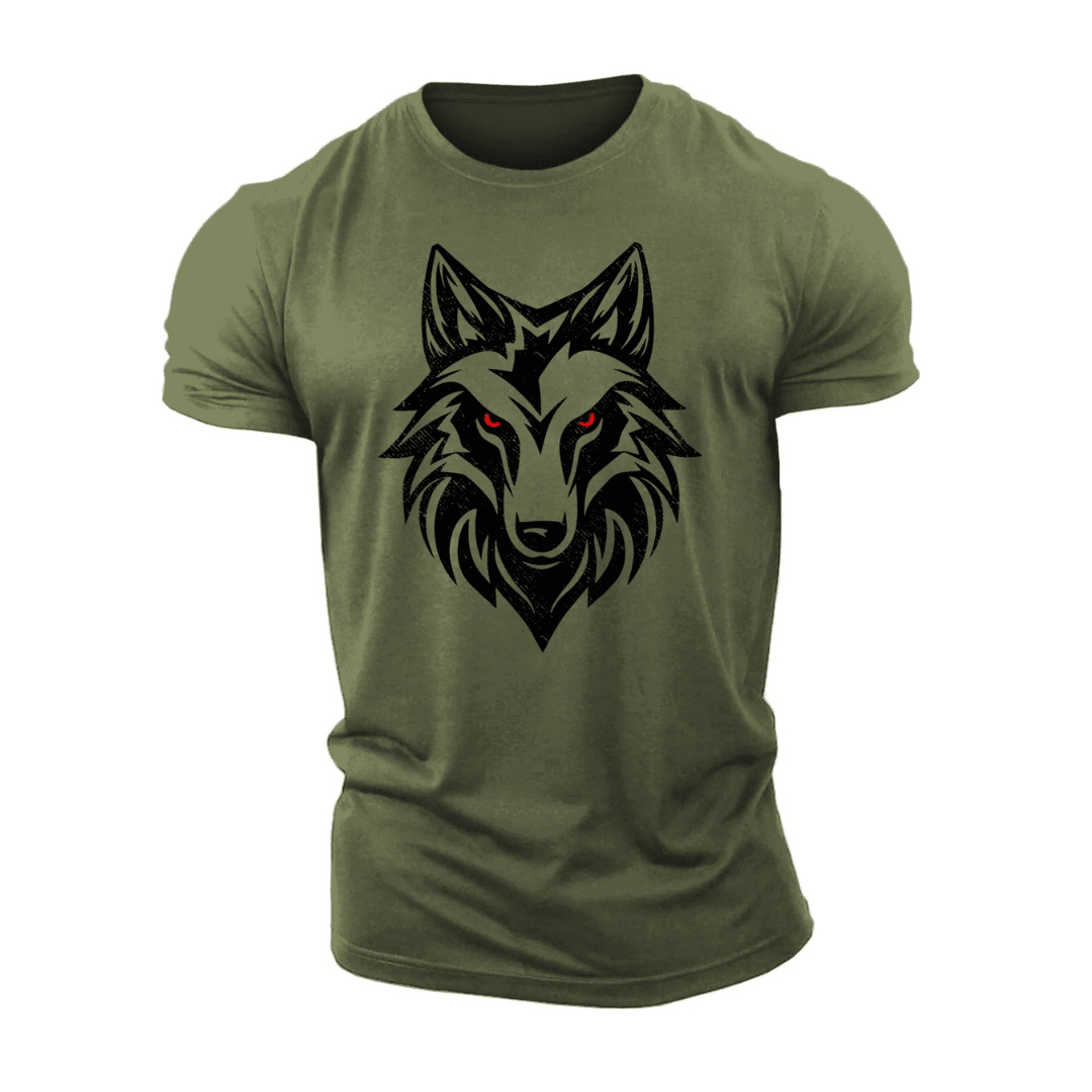 Koszulka Wolf Red Eyes - Ironfit PL