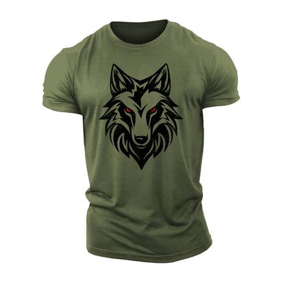 Koszulka Wolf Red Eyes - Ironfit PL
