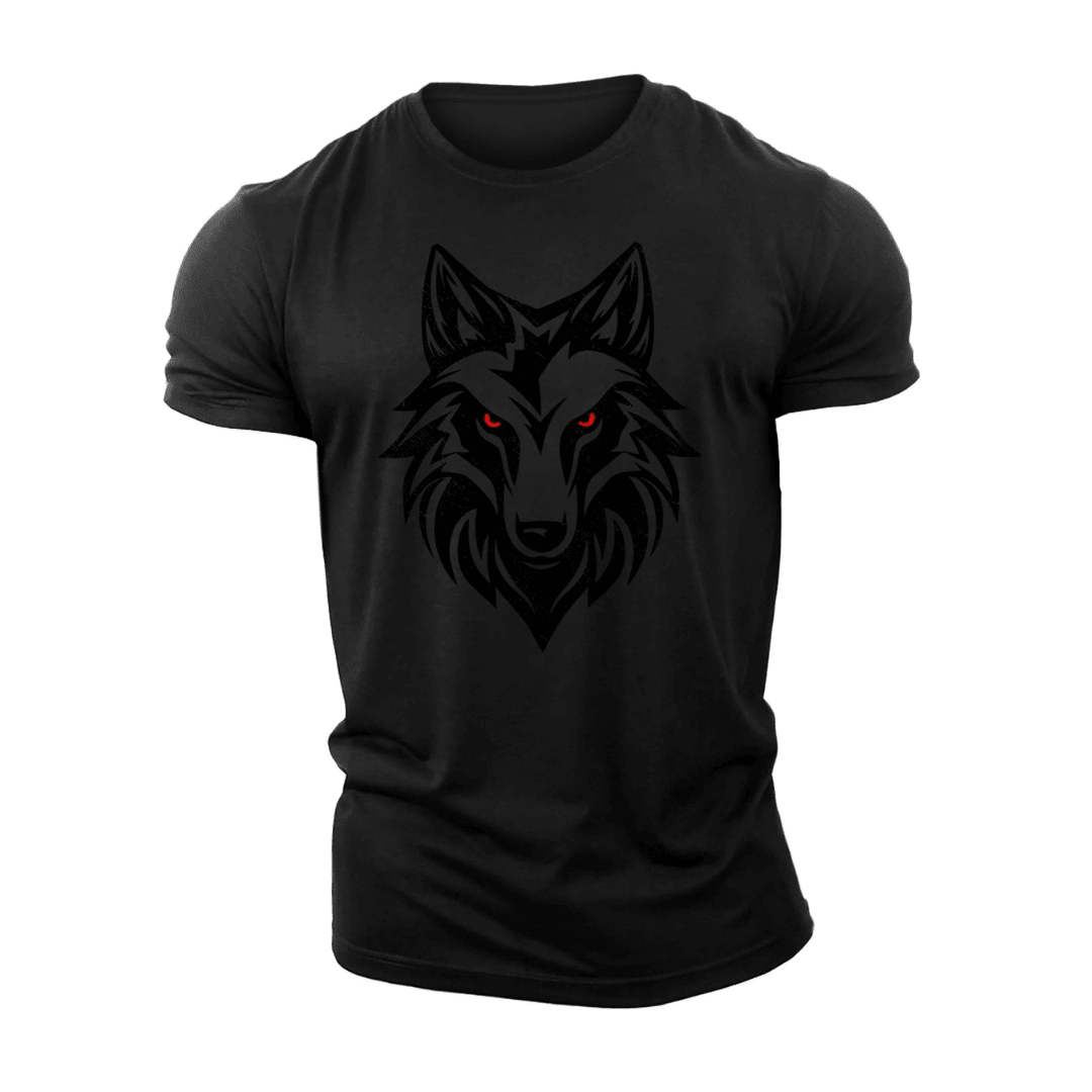 Koszulka Wolf Red Eyes - Ironfit PL