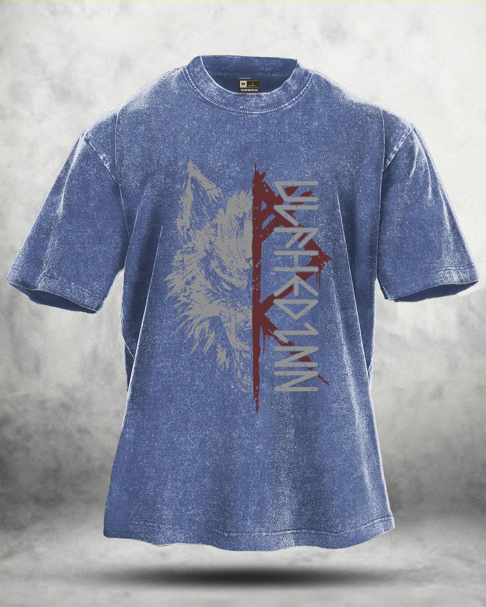 KOSZULKA WOLF RITUAL WASHED - Ironfit PL
