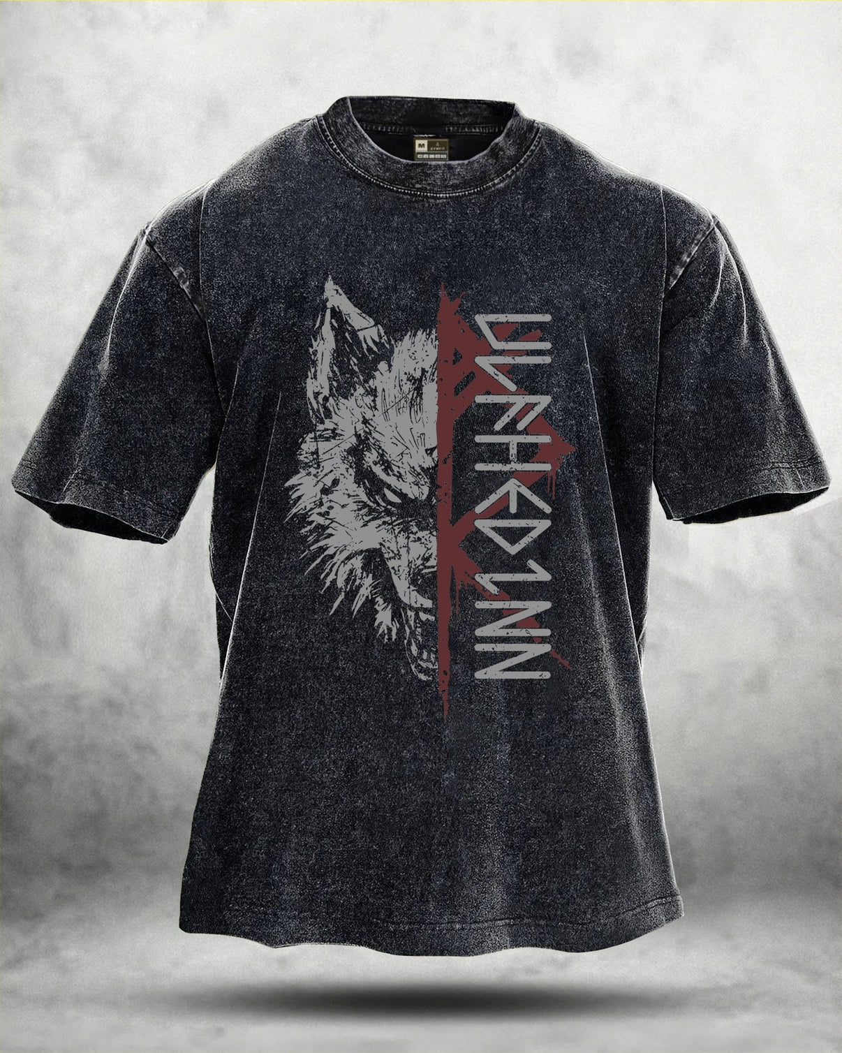 KOSZULKA WOLF RITUAL WASHED - Ironfit PL