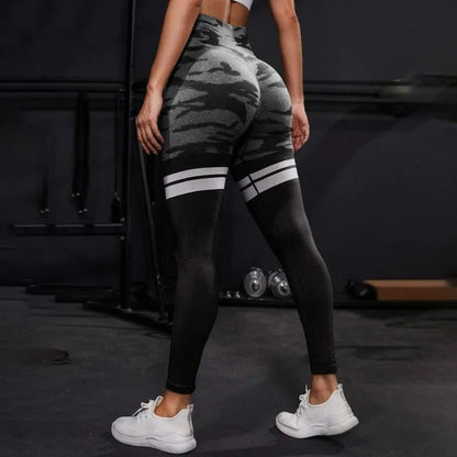 Legginsy Camo stripe - Ironfit PL