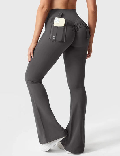 Legginsy Cargo Flare Fitness - Ironfit PL