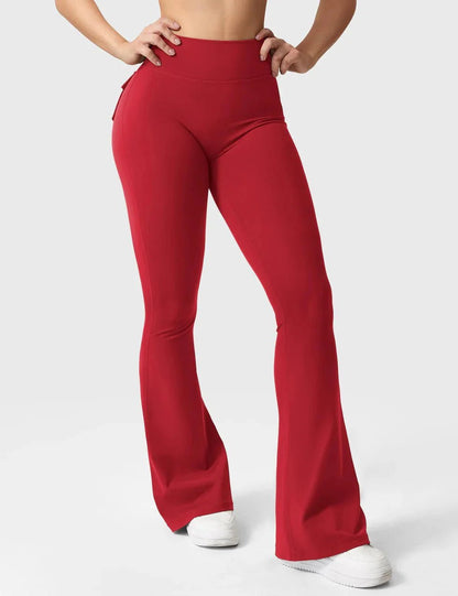 Legginsy Cargo Flare Fitness - Ironfit PL