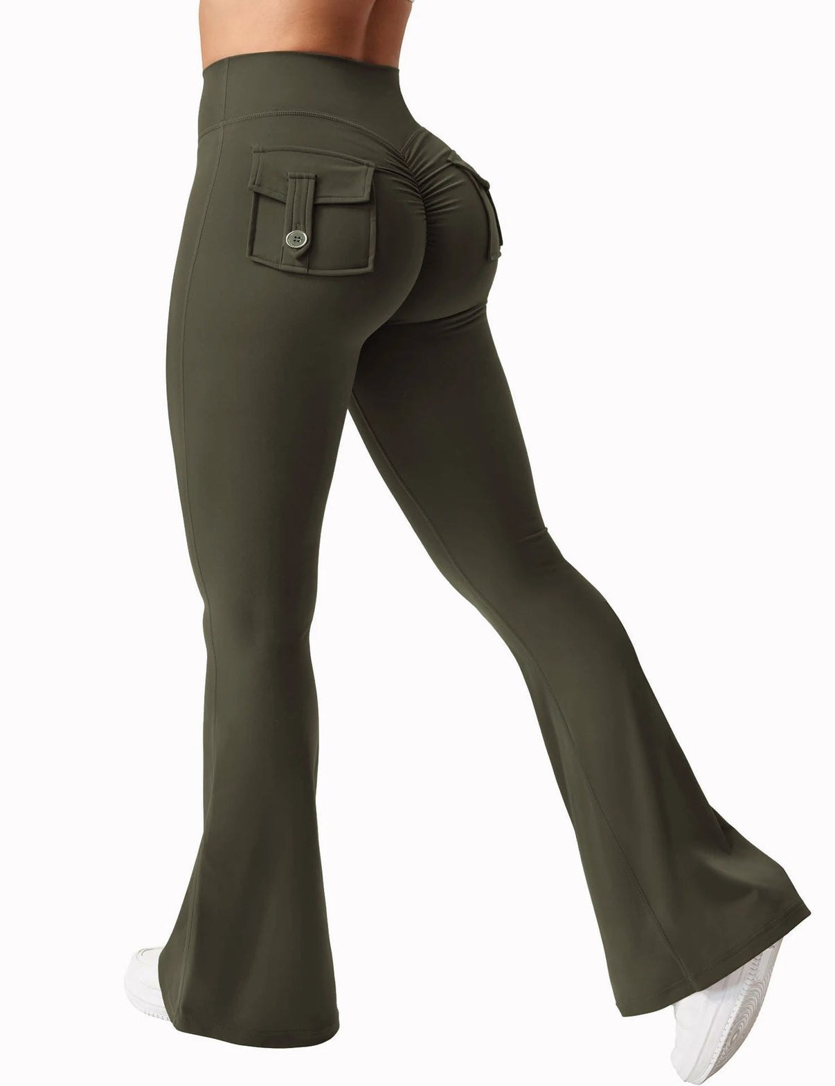 Legginsy Cargo Flare Fitness - Ironfit PL