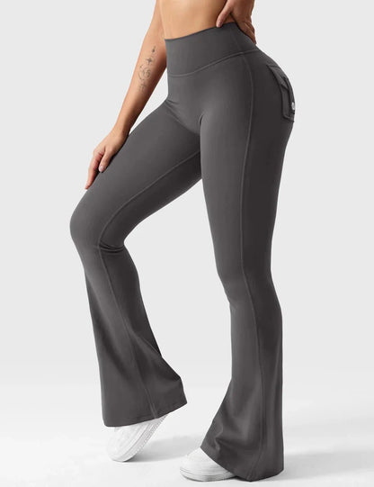 Legginsy Cargo Flare Fitness - Ironfit PL