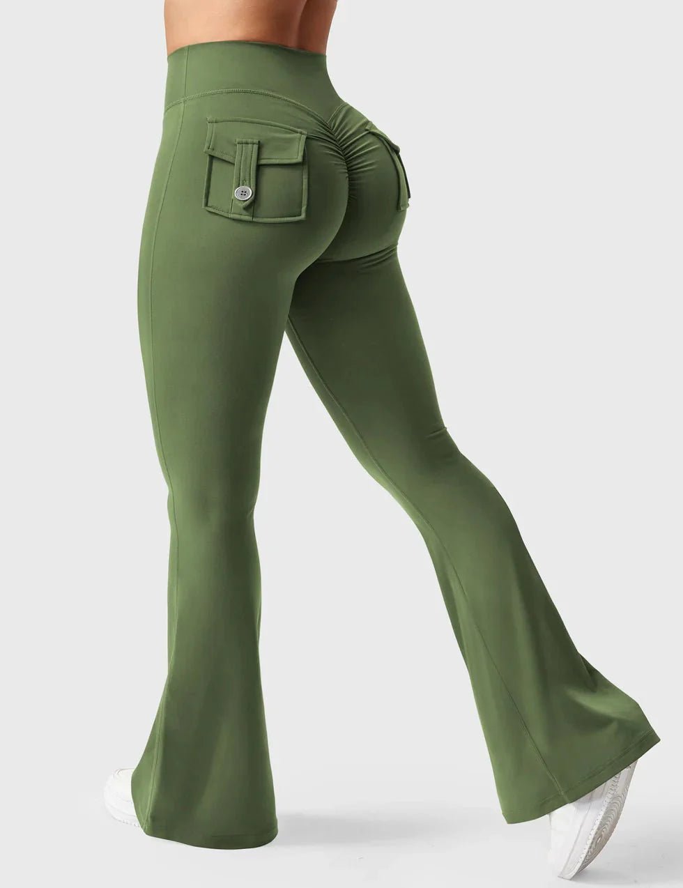 Legginsy Cargo Flare Fitness - Ironfit PL