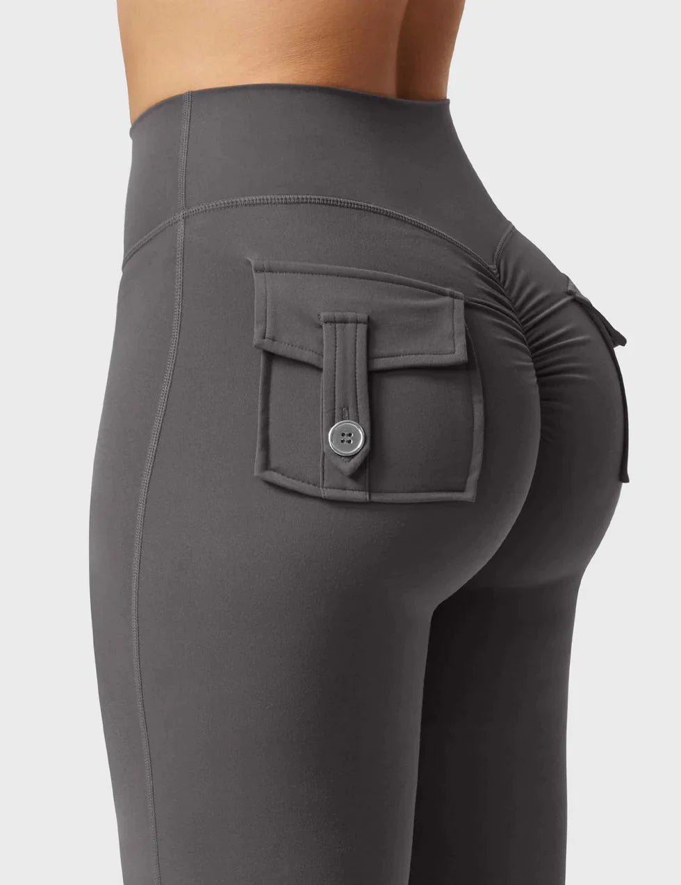 Legginsy Cargo Flare Fitness - Ironfit PL