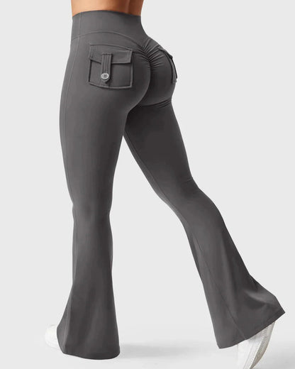Legginsy Cargo Flare Fitness - Ironfit PL