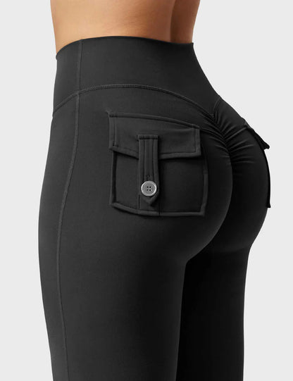Legginsy Cargo Flare Fitness - Ironfit PL
