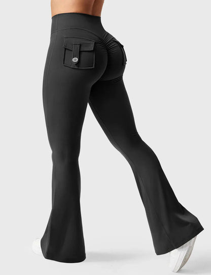 Legginsy Cargo Flare Fitness - Ironfit PL