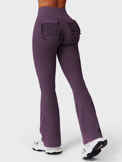 Legginsy Elise Ruffle Pocket Flare - Ironfit PL