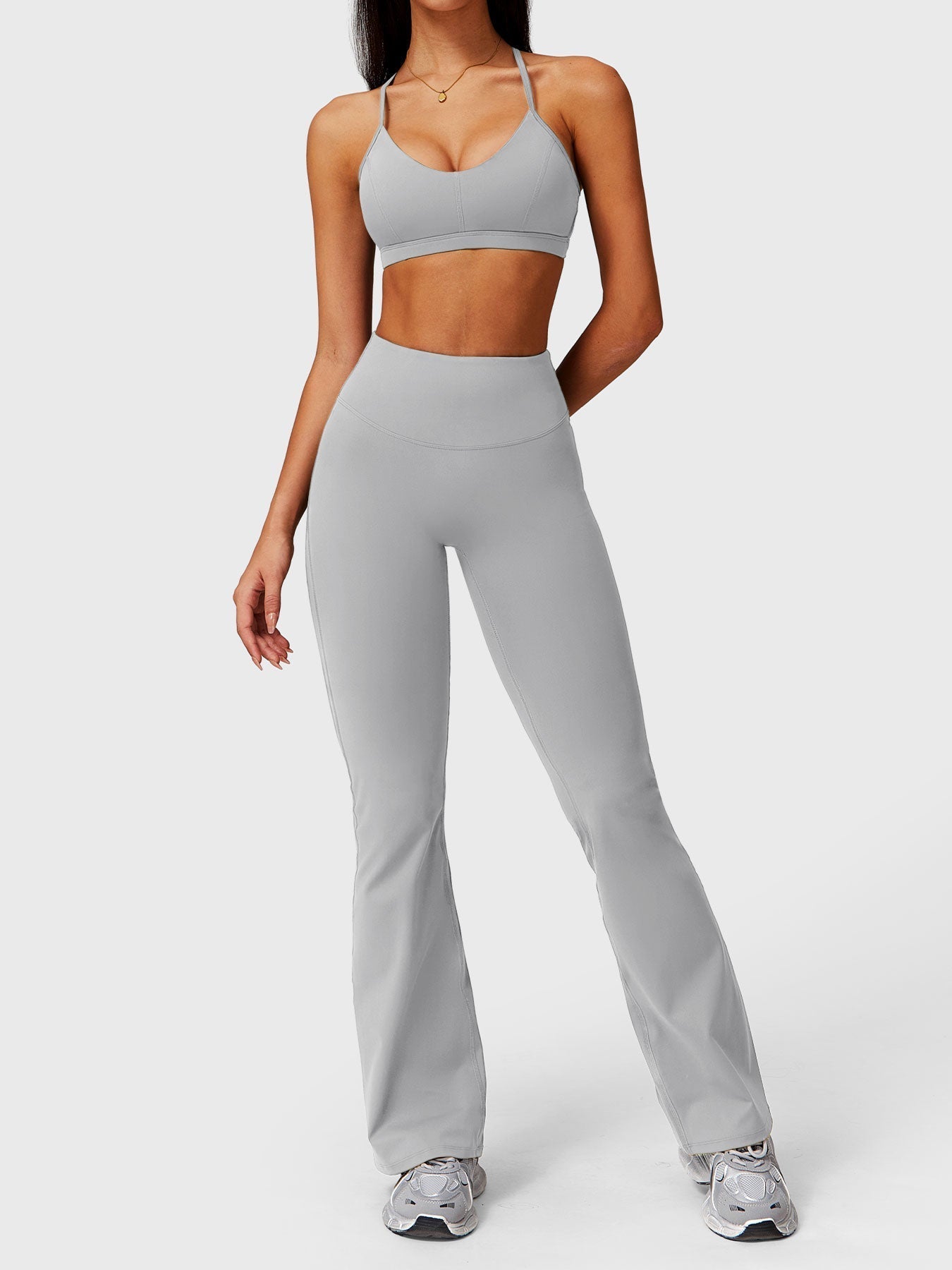 Legginsy Elise Ruffle Pocket Flare - Ironfit PL