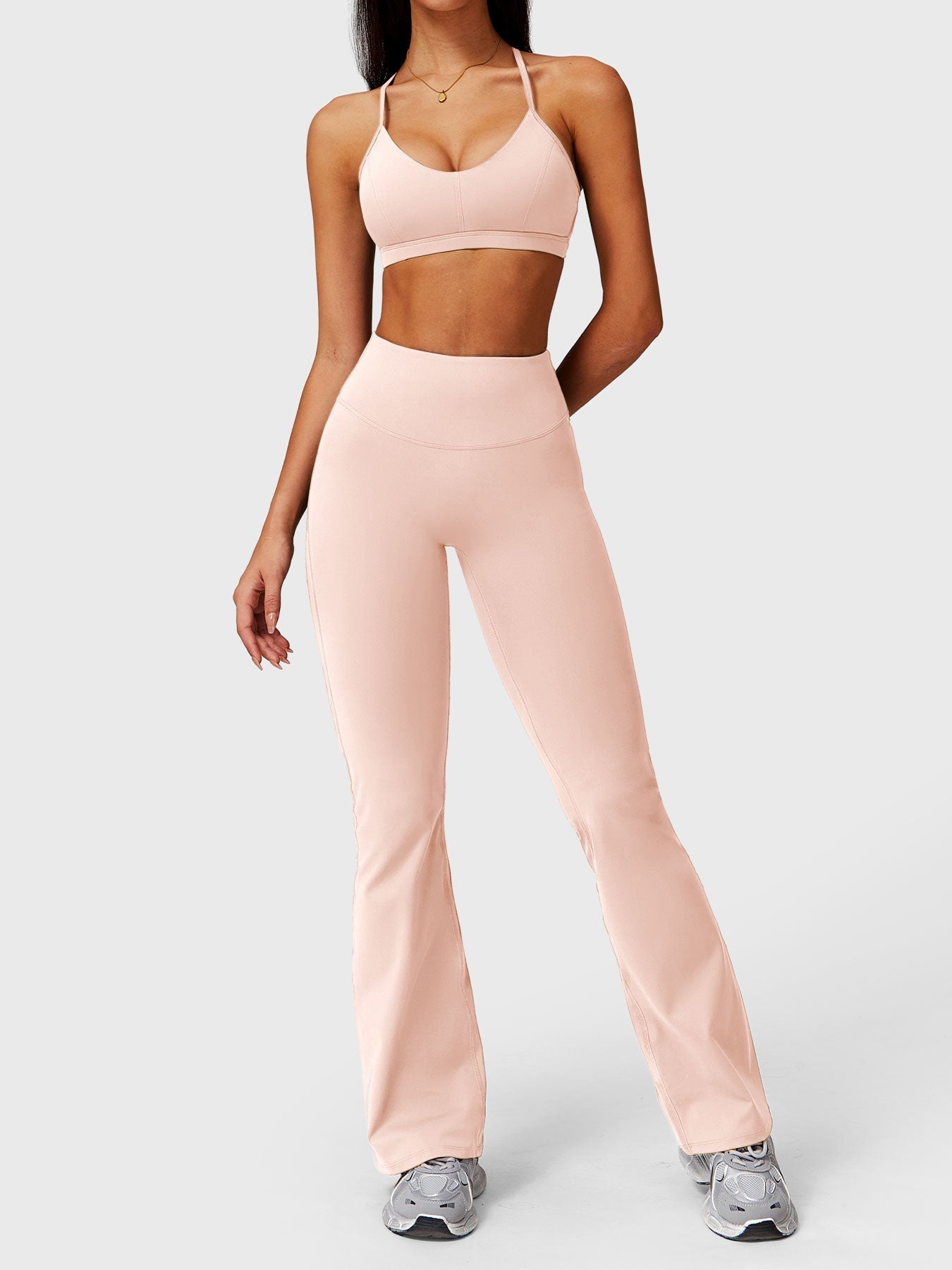 Legginsy Elise Ruffle Pocket Flare - Ironfit PL