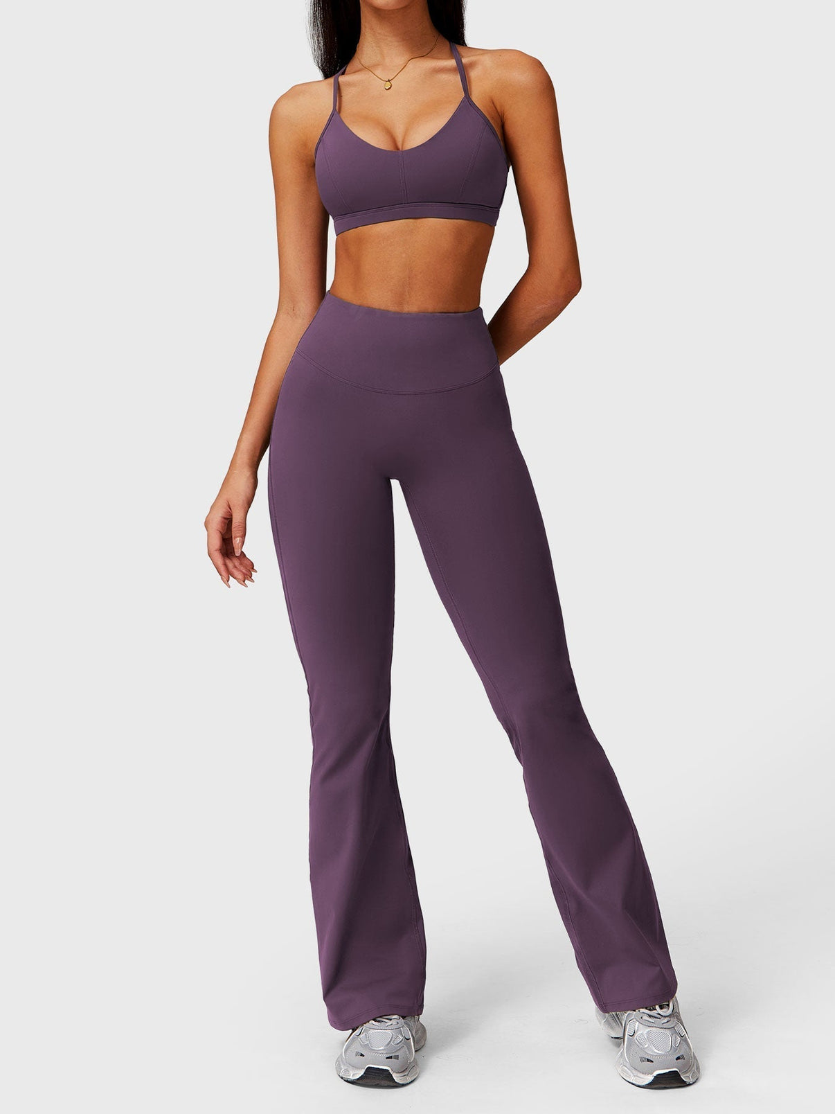 Legginsy Elise Ruffle Pocket Flare - Ironfit PL