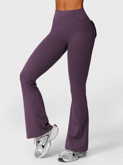 Legginsy Elise Ruffle Pocket Flare - Ironfit PL