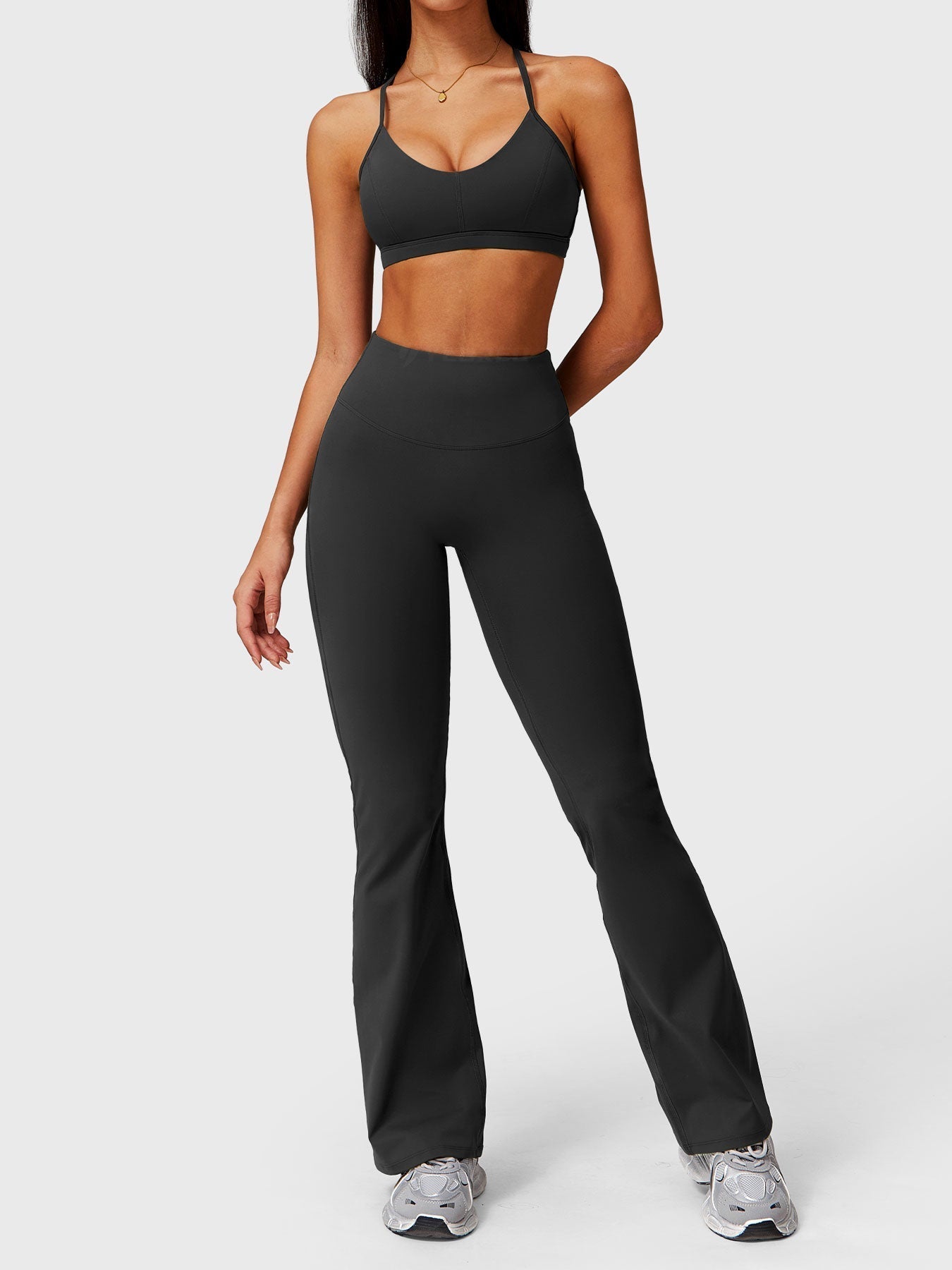 Legginsy Elise Ruffle Pocket Flare - Ironfit PL