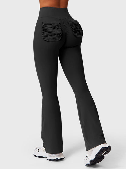 Legginsy Elise Ruffle Pocket Flare - Ironfit PL