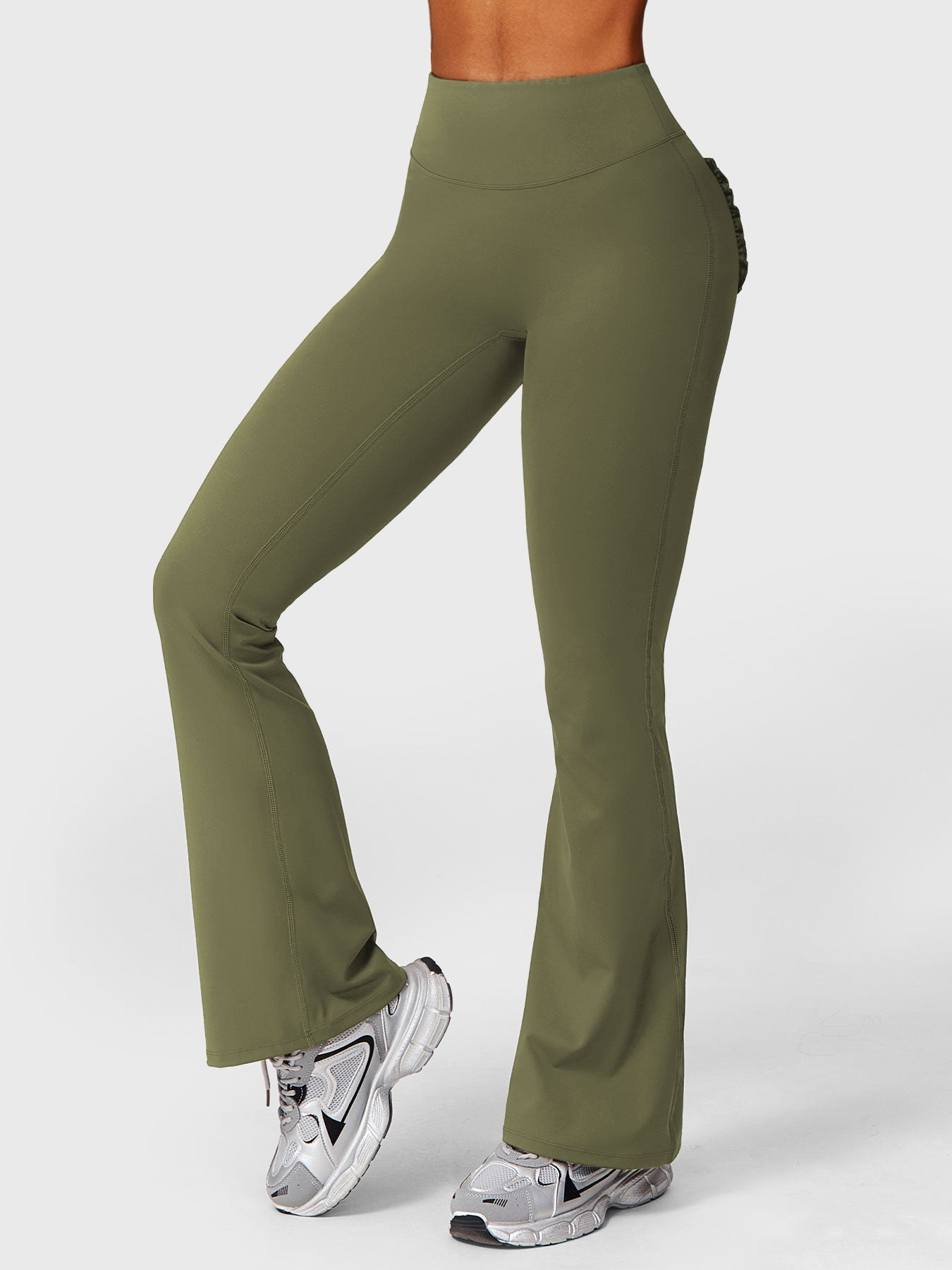 Legginsy Elise Ruffle Pocket Flare - Ironfit PL