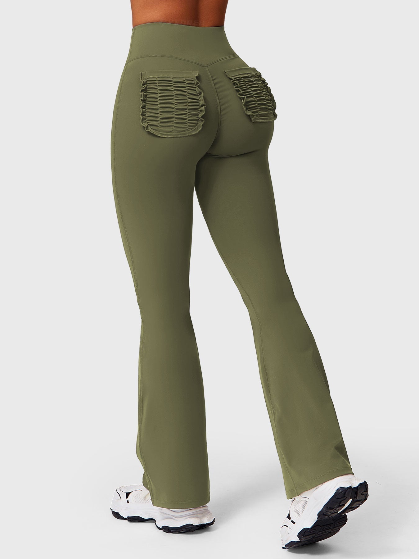 Legginsy Elise Ruffle Pocket Flare - Ironfit PL