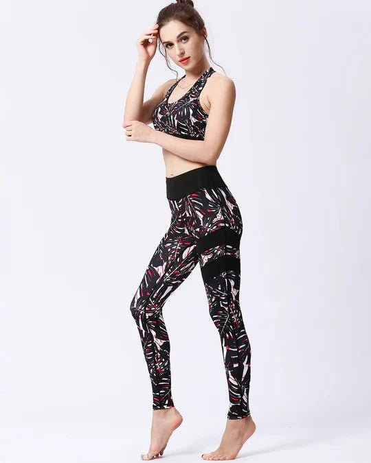 Legginsy Floral Impact - Ironfit PL