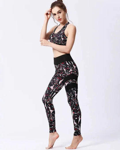 Legginsy Floral Impact - Ironfit PL