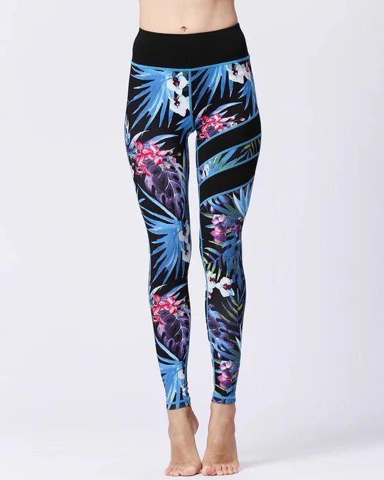 Legginsy Floral Impact - Ironfit PL